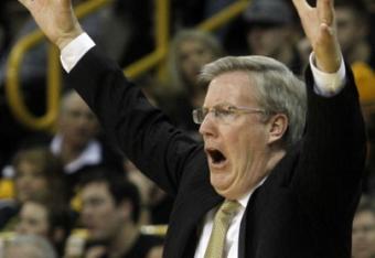 Iowa coach Fran McCaffery was called for two technical fouls in the second half, leading to a Wisconsin comeback