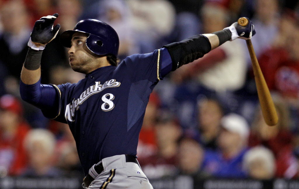 In 13-5 loss, Braun moves to 3rd all-time in hits, while Brewers look to bring Gio back