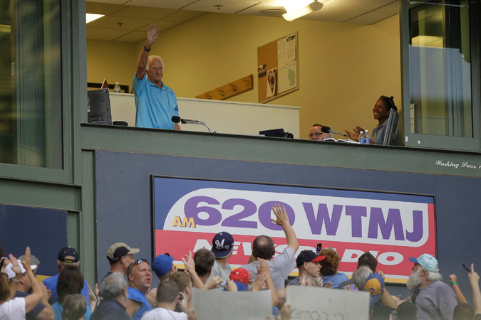 Pandemic can’t stop Uecker from 50th year in Brewers’ booth