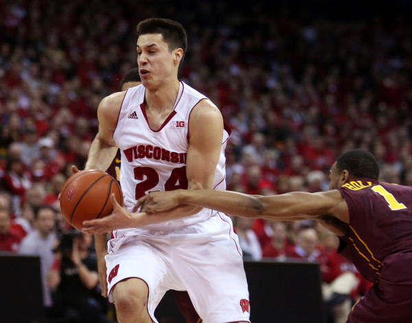 Koenig, another career high; Badgers, another win