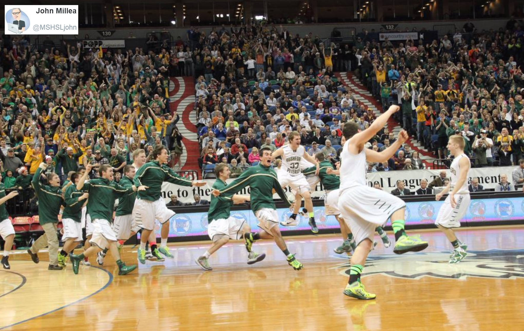 Rushford-Peterson is bringing home another state title