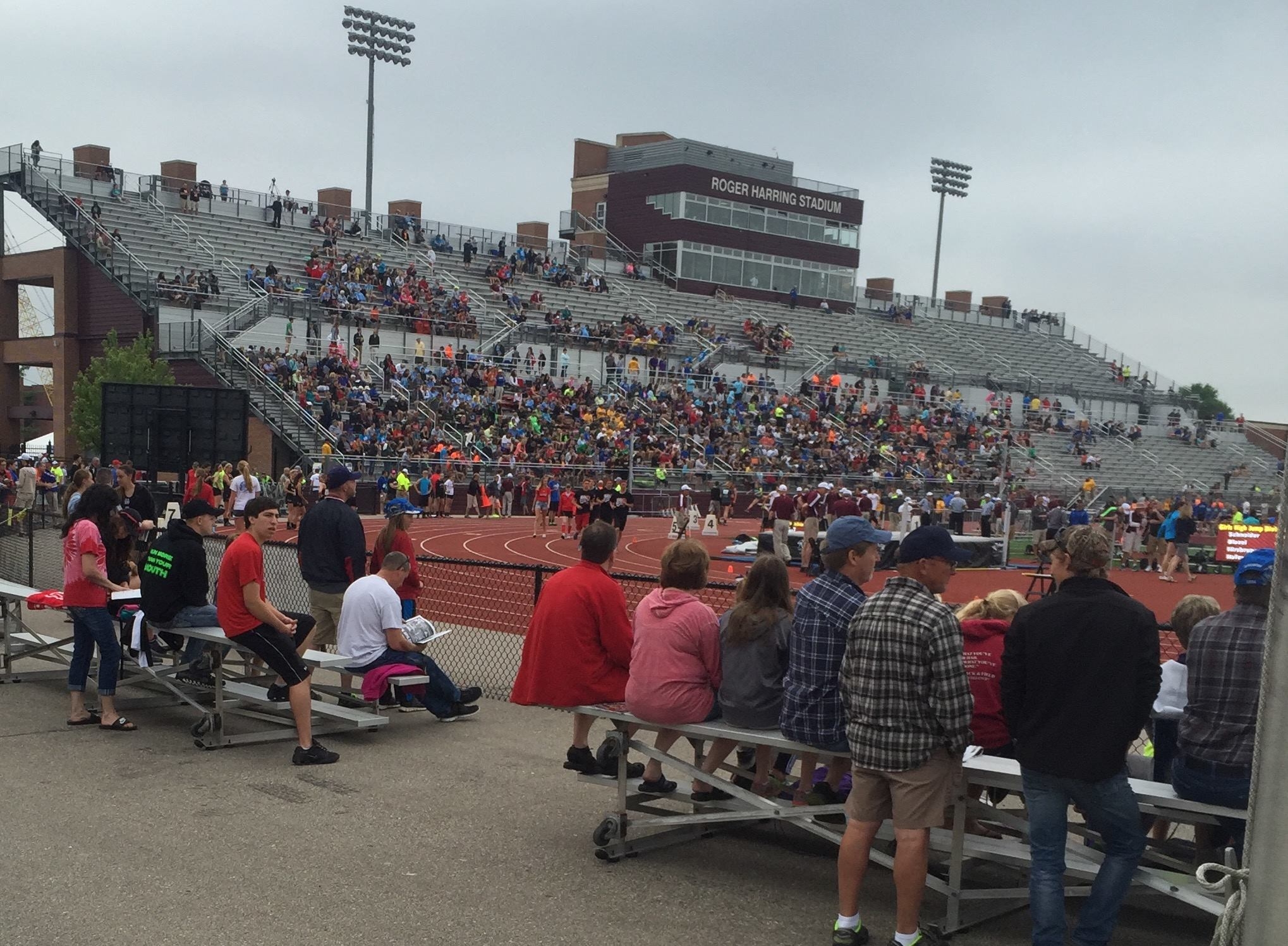 WIAA D2/3 state track Day 1 results