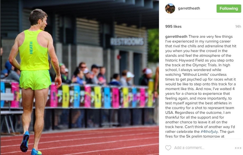 Winona’s Garrett Heath has eyes on Olympics tonight