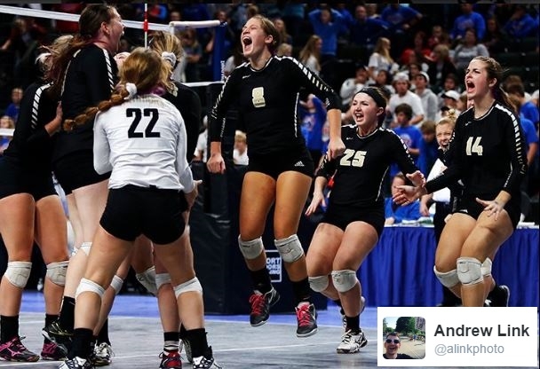Defense sends Caledonia to state championship after five-set win