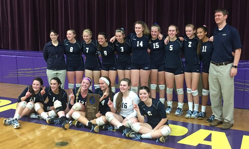 Aquinas volleyball is full of hitters, but it’ll need to stop just one to beat Howards Grove today at state