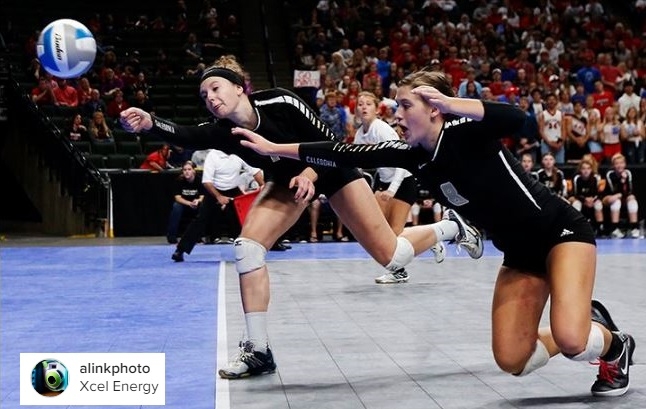 Caledonia volleyball falls in state title
