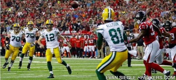 Packers-Falcons NFC matchup expected to produce big offense