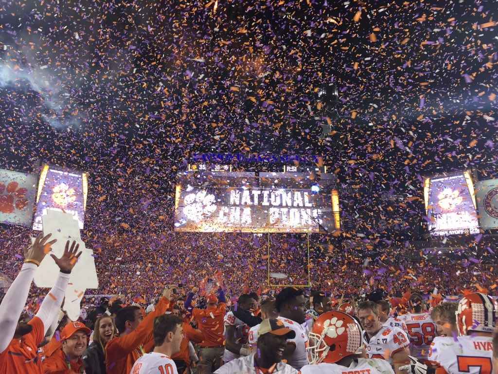WATCH: Clemson scores in final second to take down Alabama