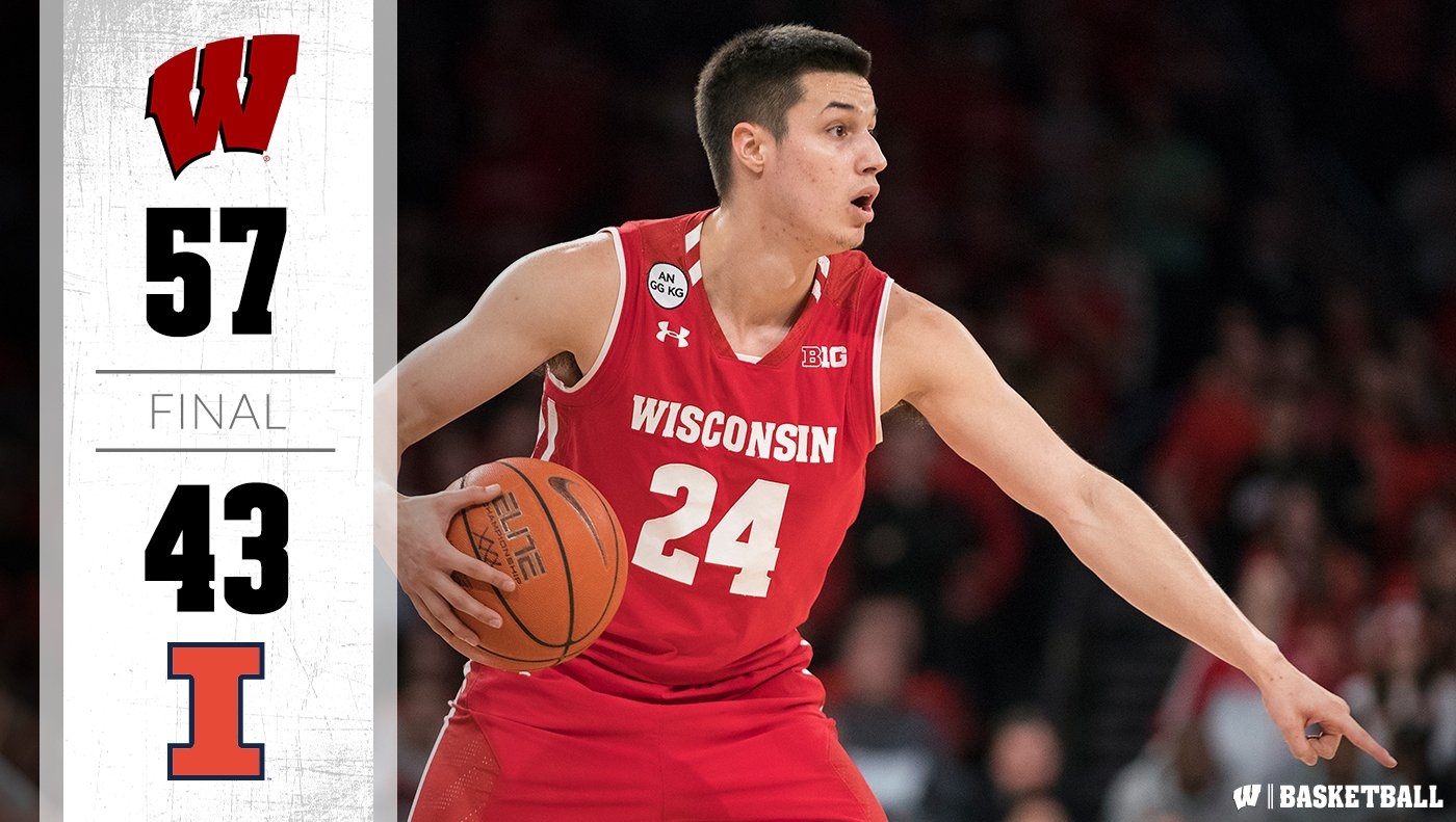 No. 10 Badgers win sixth in a row, 15 of last 16