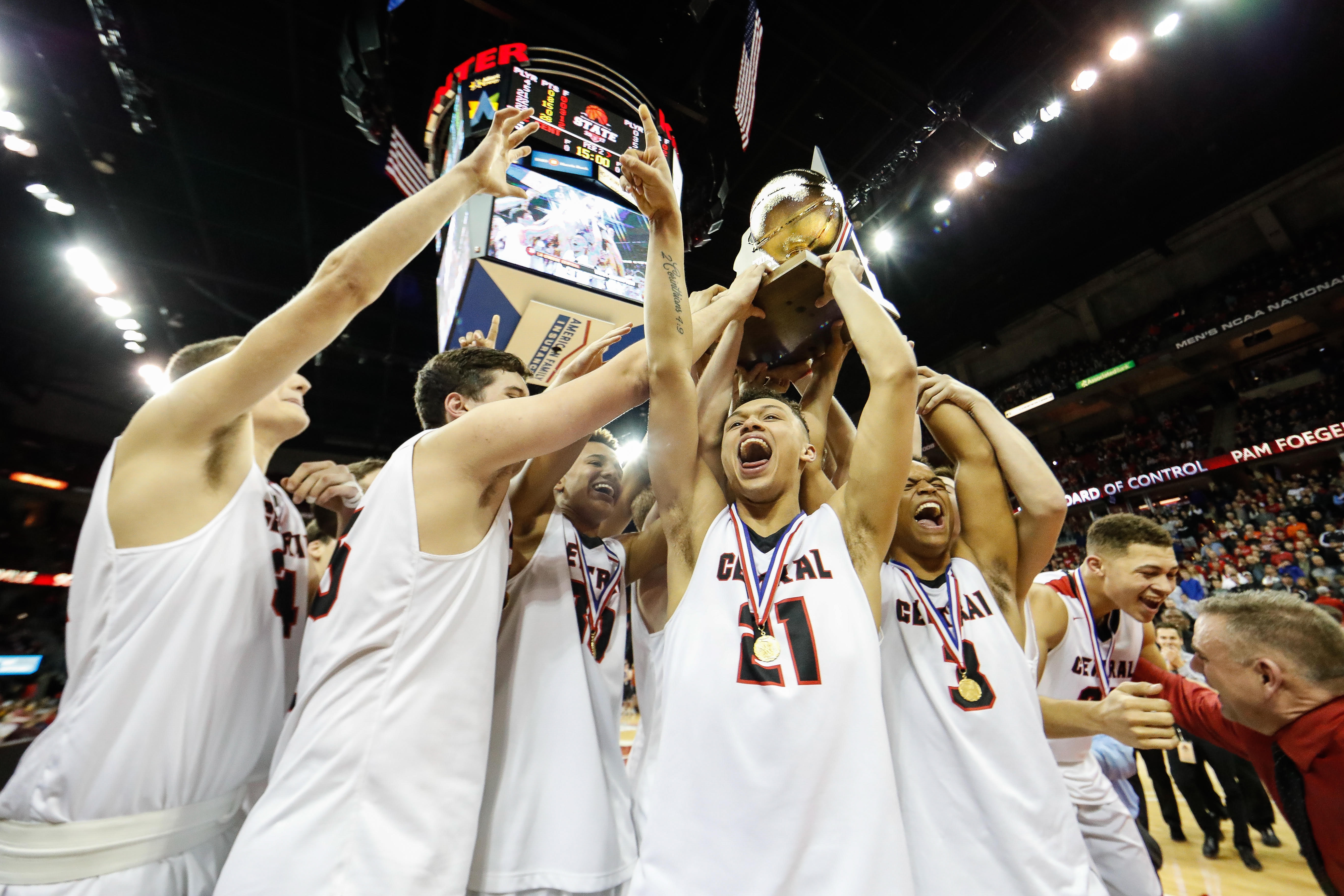 Central High preparing for repeat title run in boys hoops