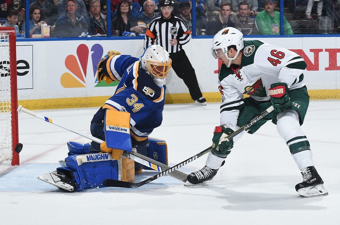 Second-seeded Wild down 3-0 in series to Blues