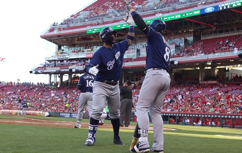 Braun starts Brewers’ 6-HR barrage for 11-3 win over Reds