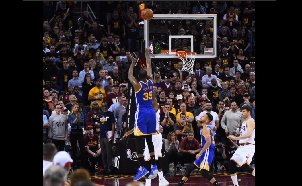 Durant’s dagger 3 and Golden State is a win from sweeping playoffs