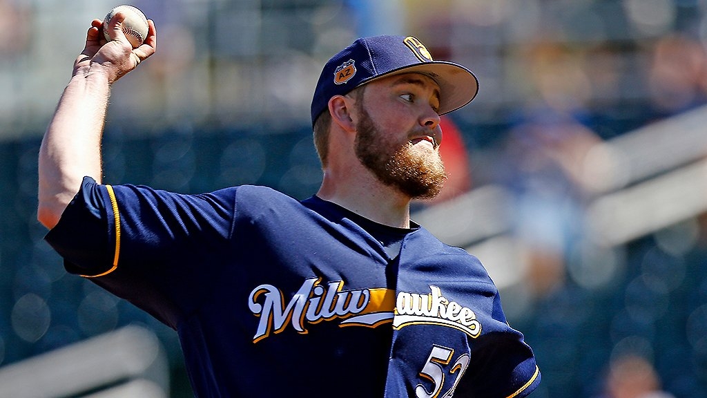 Brewers SP Jimmy Nelson will miss “chunk” of 2018
