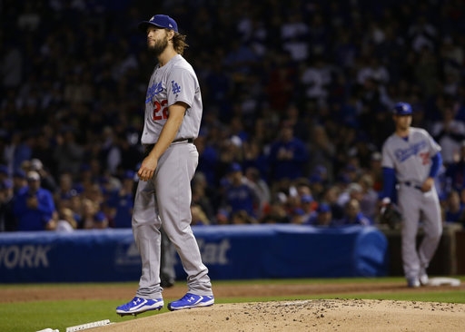 At long last, Dodgers ace Kershaw pitches in World Series