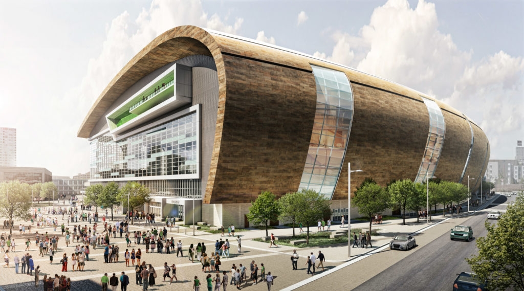 For Bucks, new arena is also avenue to sell Milwaukee