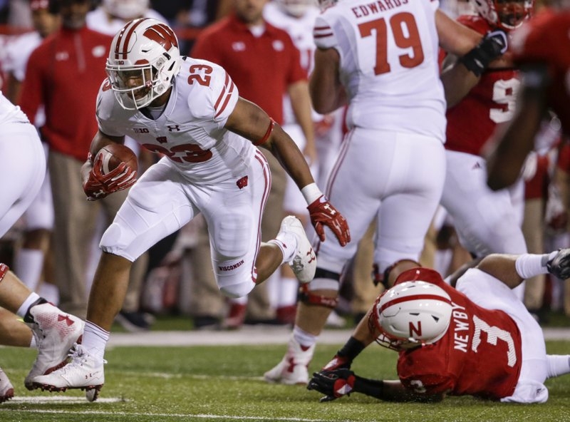 Taylor the latest star of No. 6 Wisconsin’s RB assembly line