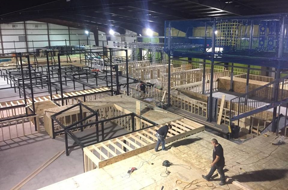 Adrenaline-boosting, indoor trampoline center getting closer to completion in La Crosse