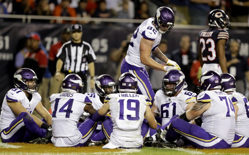 Surging Vikings avoiding any talk of NFC playoff picture