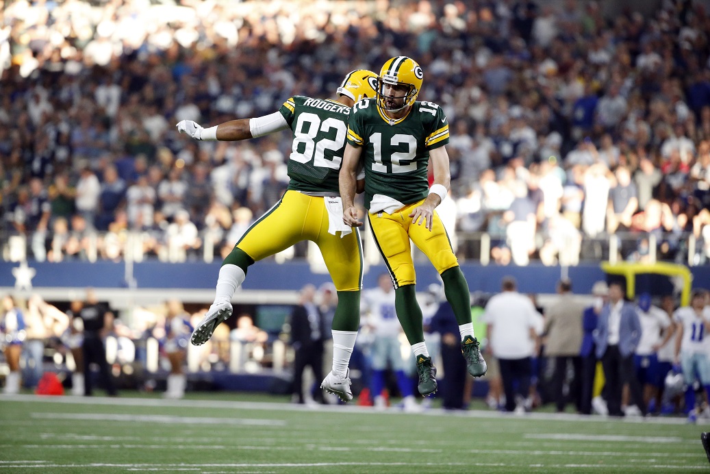 Packers look to build on OT win, keep eye on Rodgers