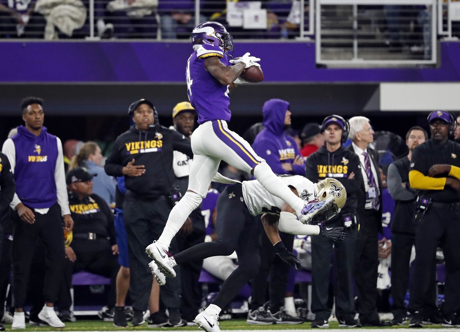 Saints gain revenge for 'Minneapolis Miracle' loss against Vikings, NFL