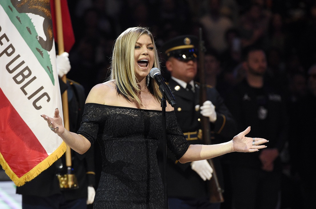 WATCH: Fergie’s cringe-worthy rendition of the national anthem