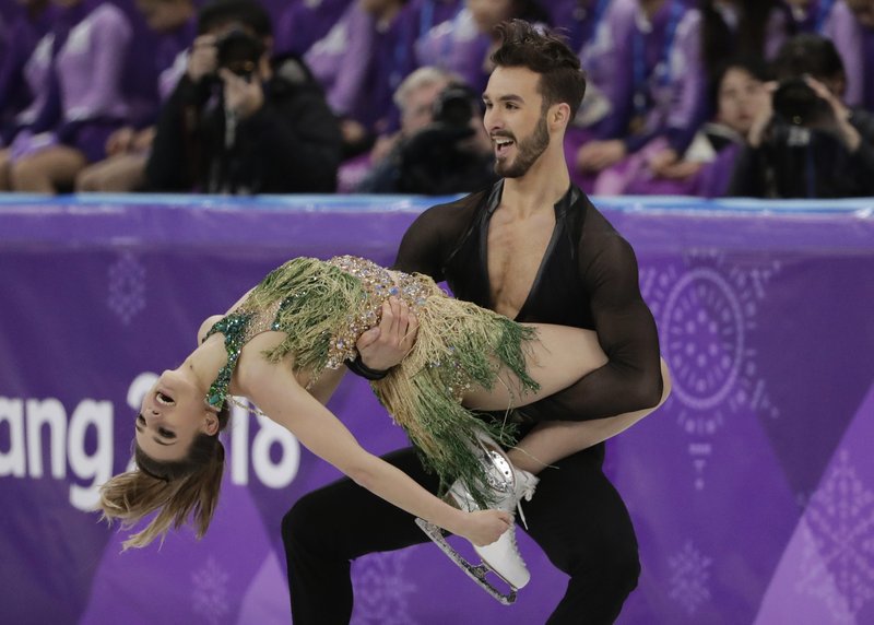 Wardrobe issues causes Olympic stress for French skaters; other highlights