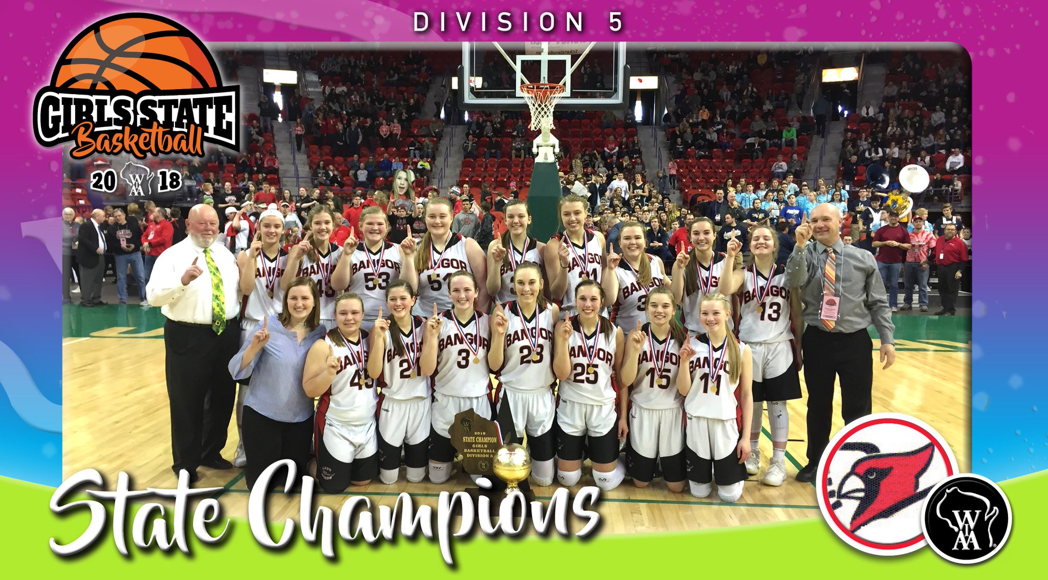 Bangor takes down top-ranked and unbeaten Black Hawk for state title