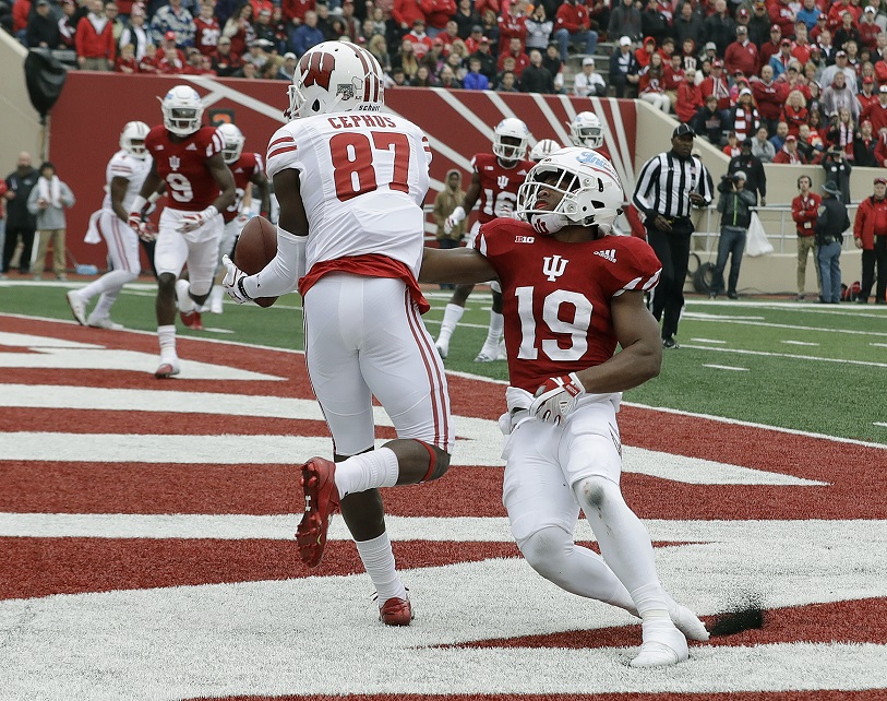 Wisconsin WR Davis, roommate of Cephus, suspended 2 games