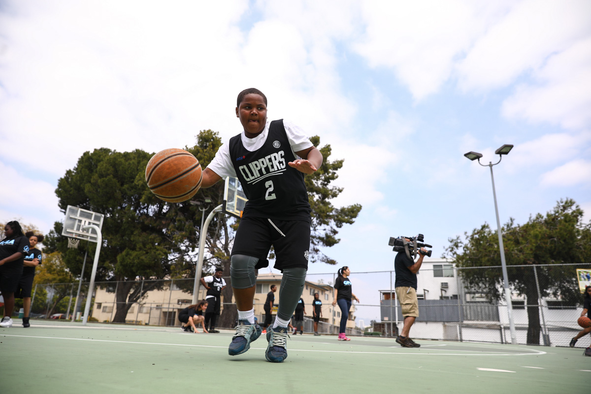 L.A. Clippers donation to upgrade 350 public basketball courts