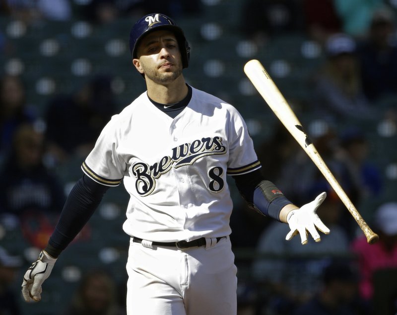 Brewers two-hit by Kuhl, Rodriguez in blowout