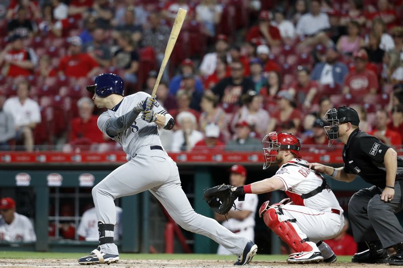 Jeffers ends Reds comeback, saves Brewers