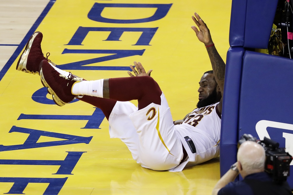 Game 2 of the NBA Finals and another, 'Did LeBron get fouled?' – WKTY