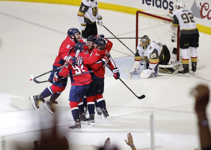 Capitals on verge of Cup after blowing out Golden Knights