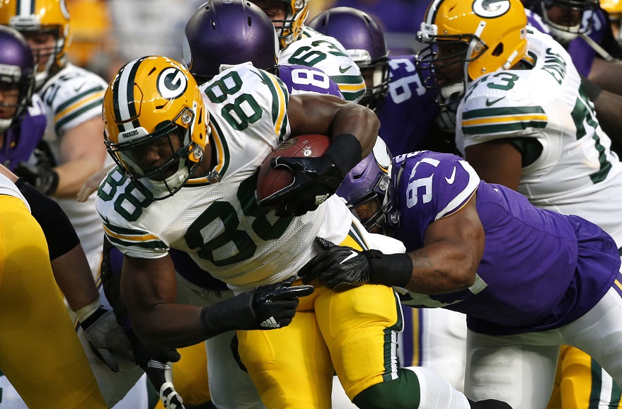 Packers deal RB Ty Montgomery to Ravens