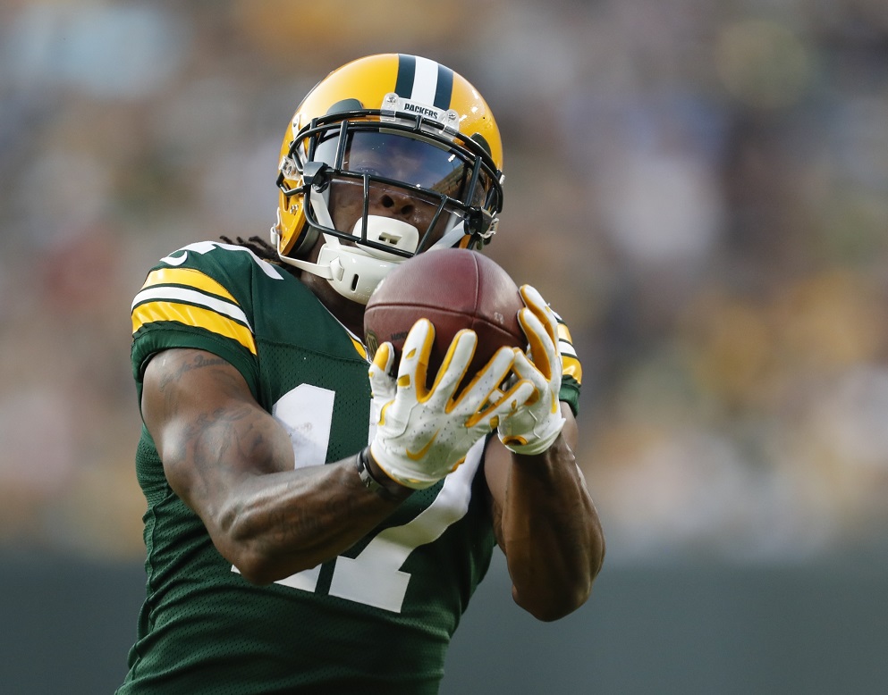 Packers could be short-handed at receiver against Lions