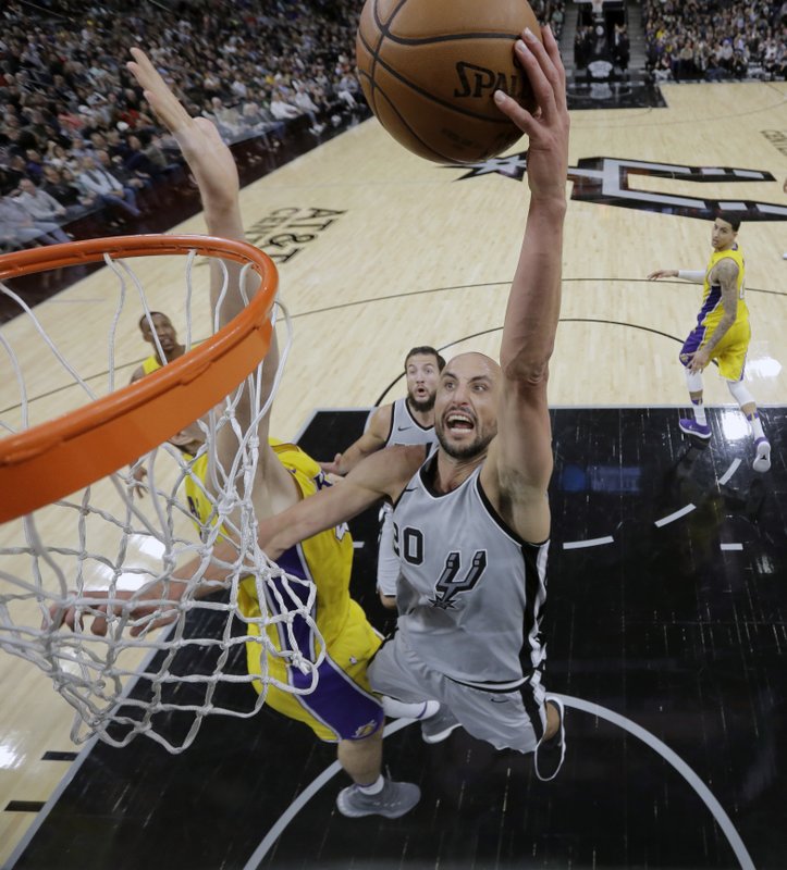 Manu Ginobili, a 4-time champion with Spurs, retires at 41
