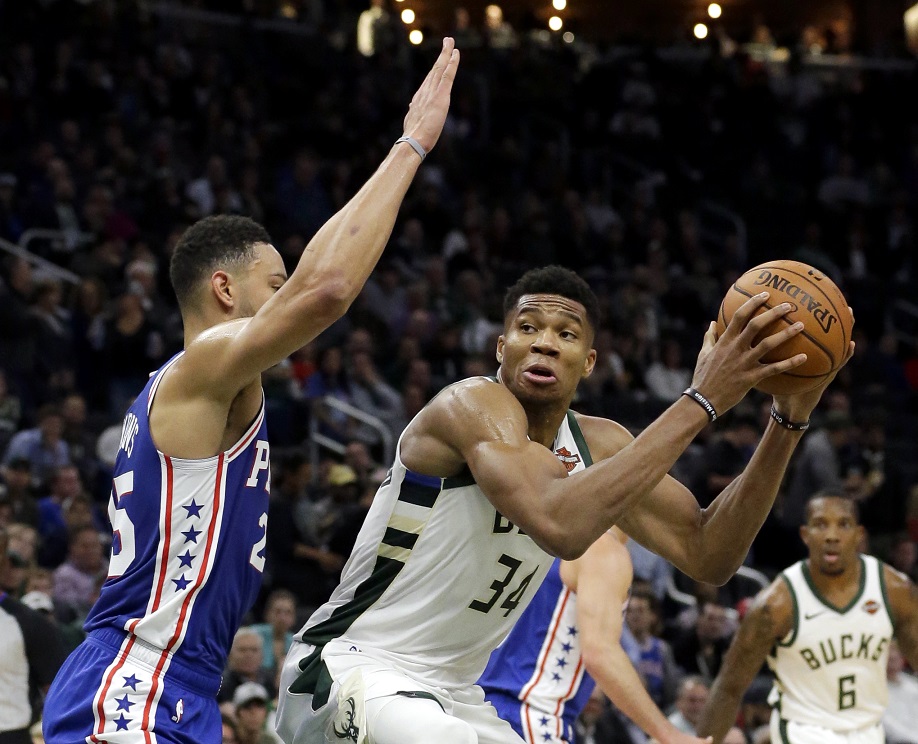 Antetokounmpo outduels Embiid, as Bucks blowout Sixers