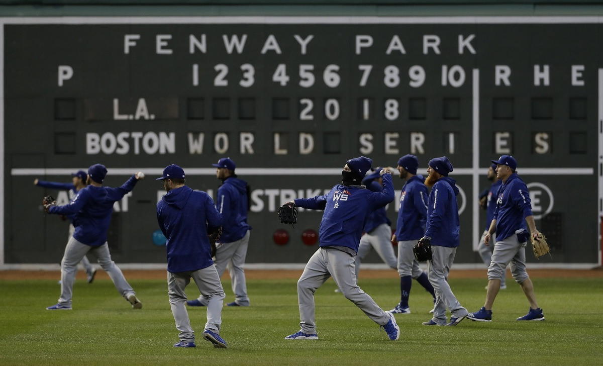 World Series Game 1 to be cold one for Dodgers, Red Sox