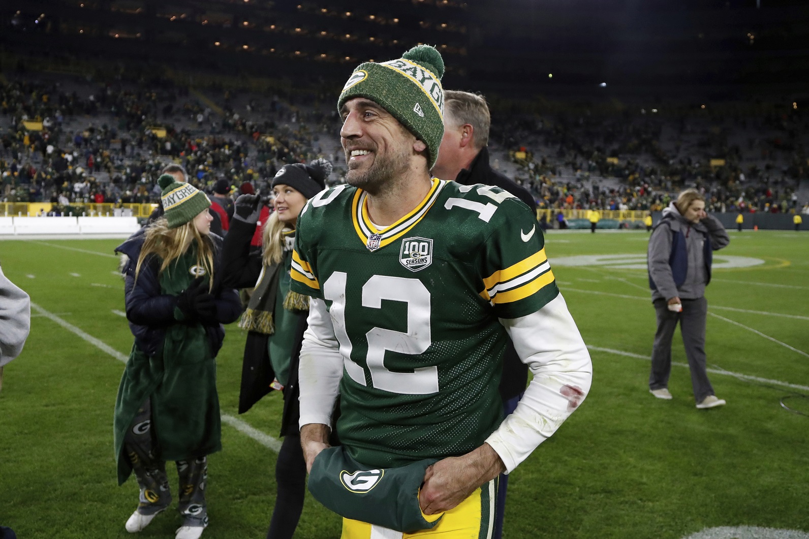 Rodgers throws for 425 yards; Crosby hits FG as time expires