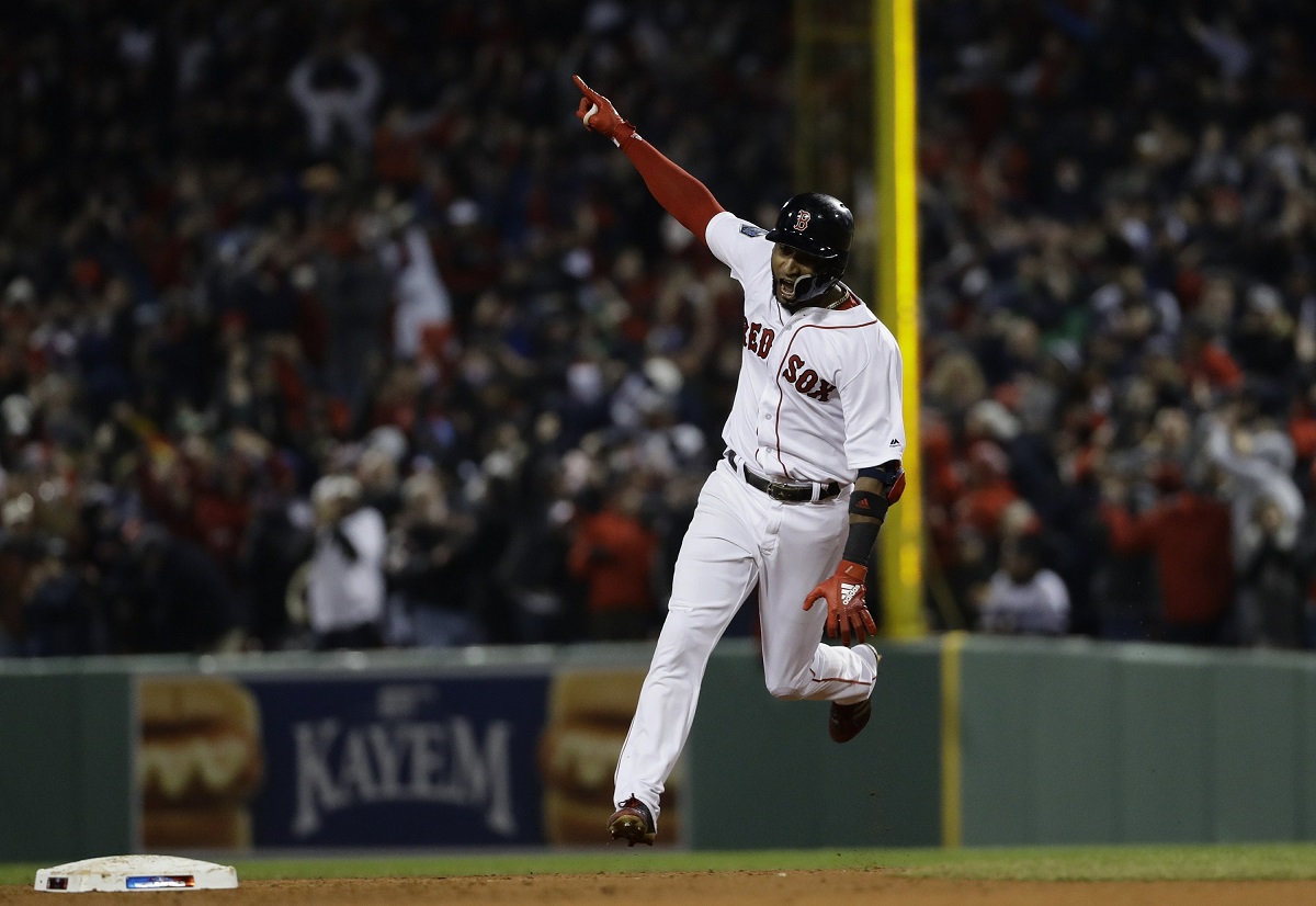 Red Sox beat Dodgers 8-4 at Fenway in World Series opener