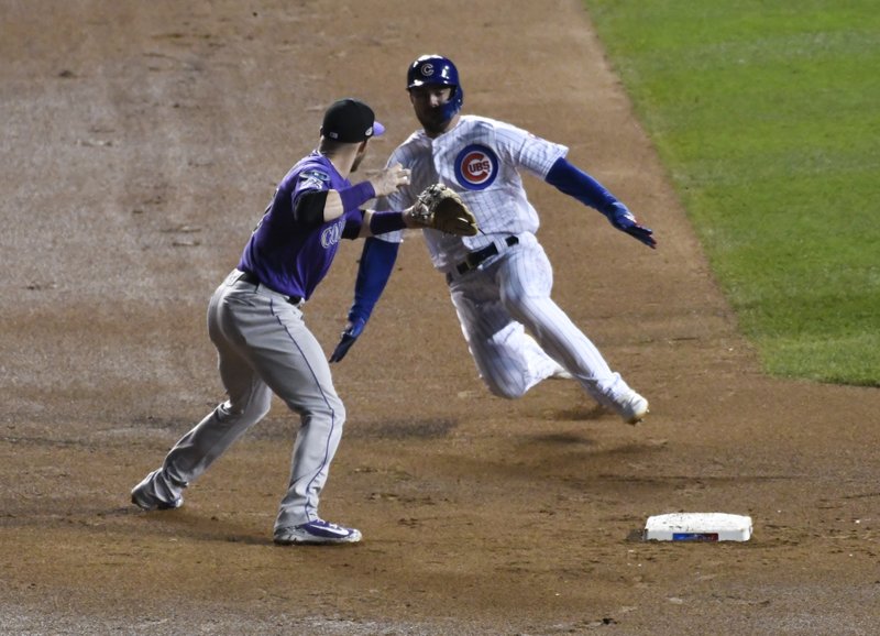 For Cubs, season ends on sour note with loss to Rockies