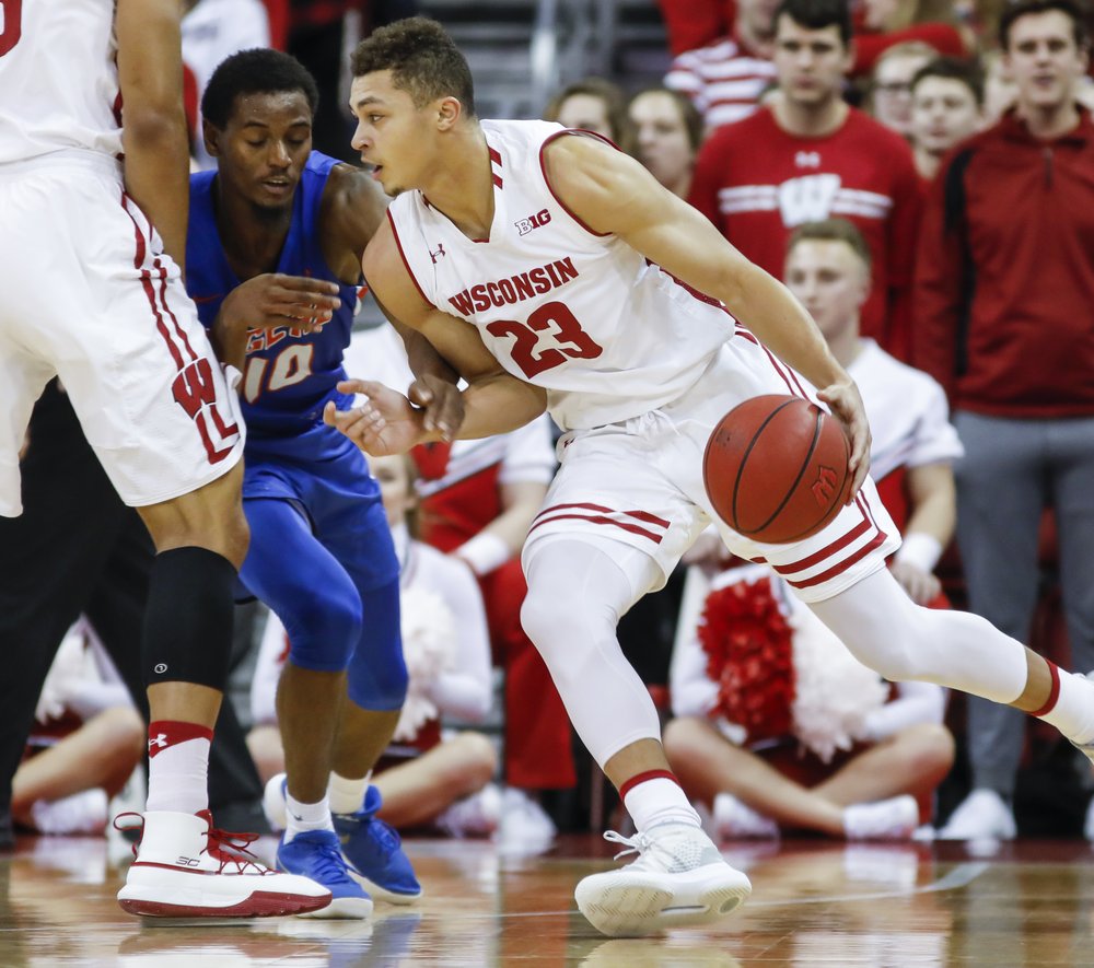 King hasn’t played much of late, as Badgers take on Maryland tonight