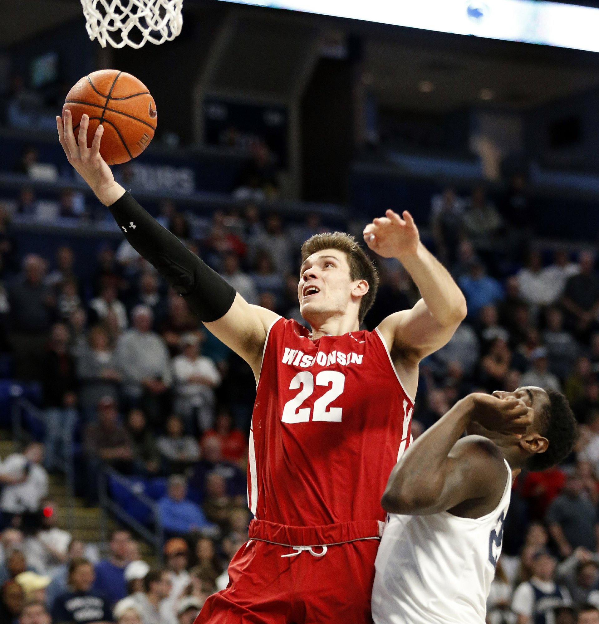 La Crosse’s Kobe King quiet for Badgers in blowout win over Penn State
