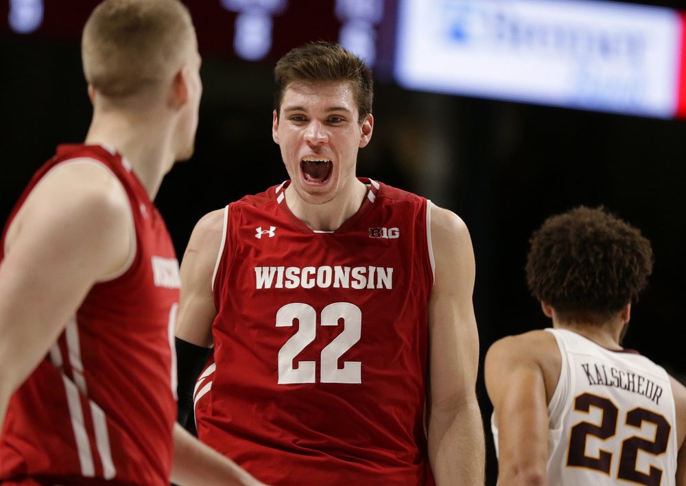 Happ named second team AP all-American — first Badger ever named to team twice