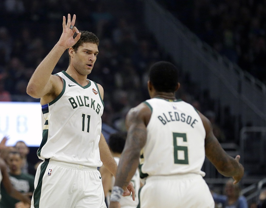 Antetokounmpo, Bledsoe pace Bucks past Wizards