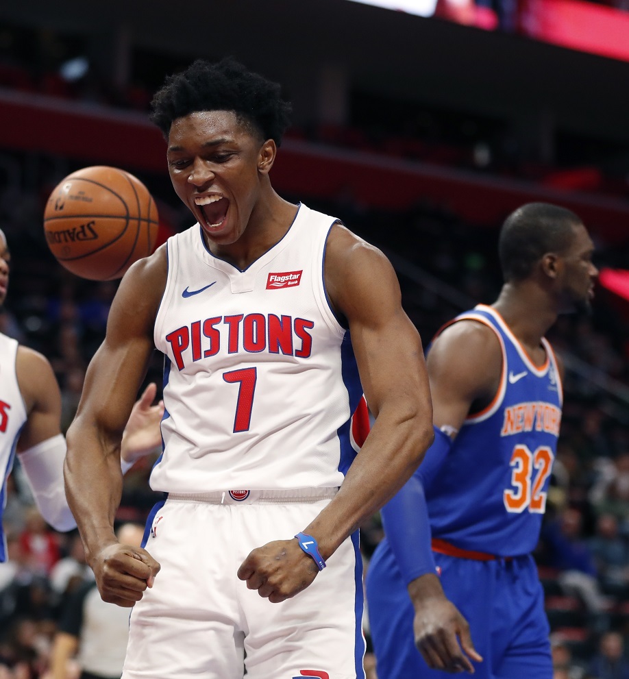 Stanley johnson pistons jersey on sale