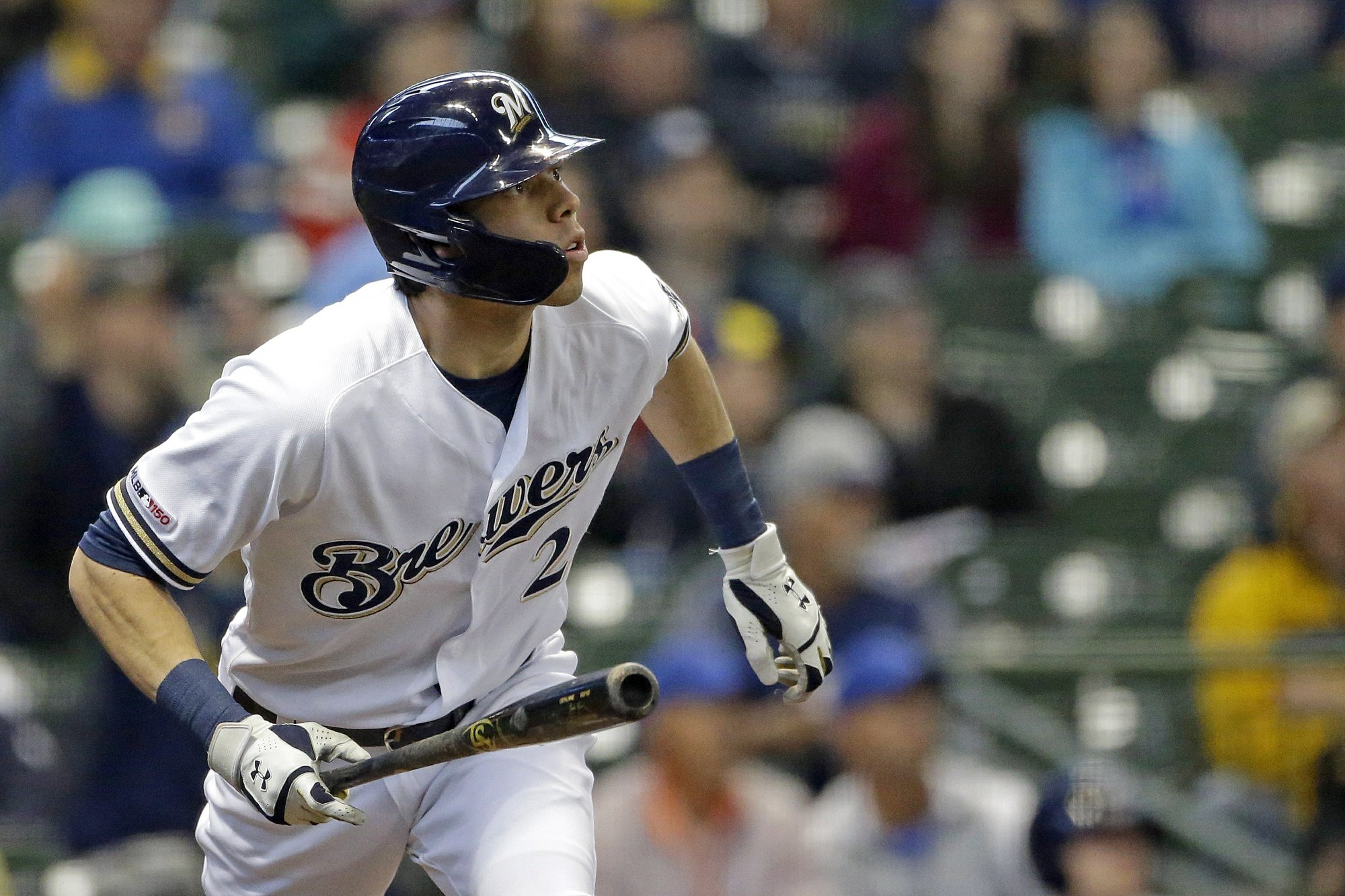 Yelich streak on the line — hasn’t gone more than two games without home run at Miller Park this season