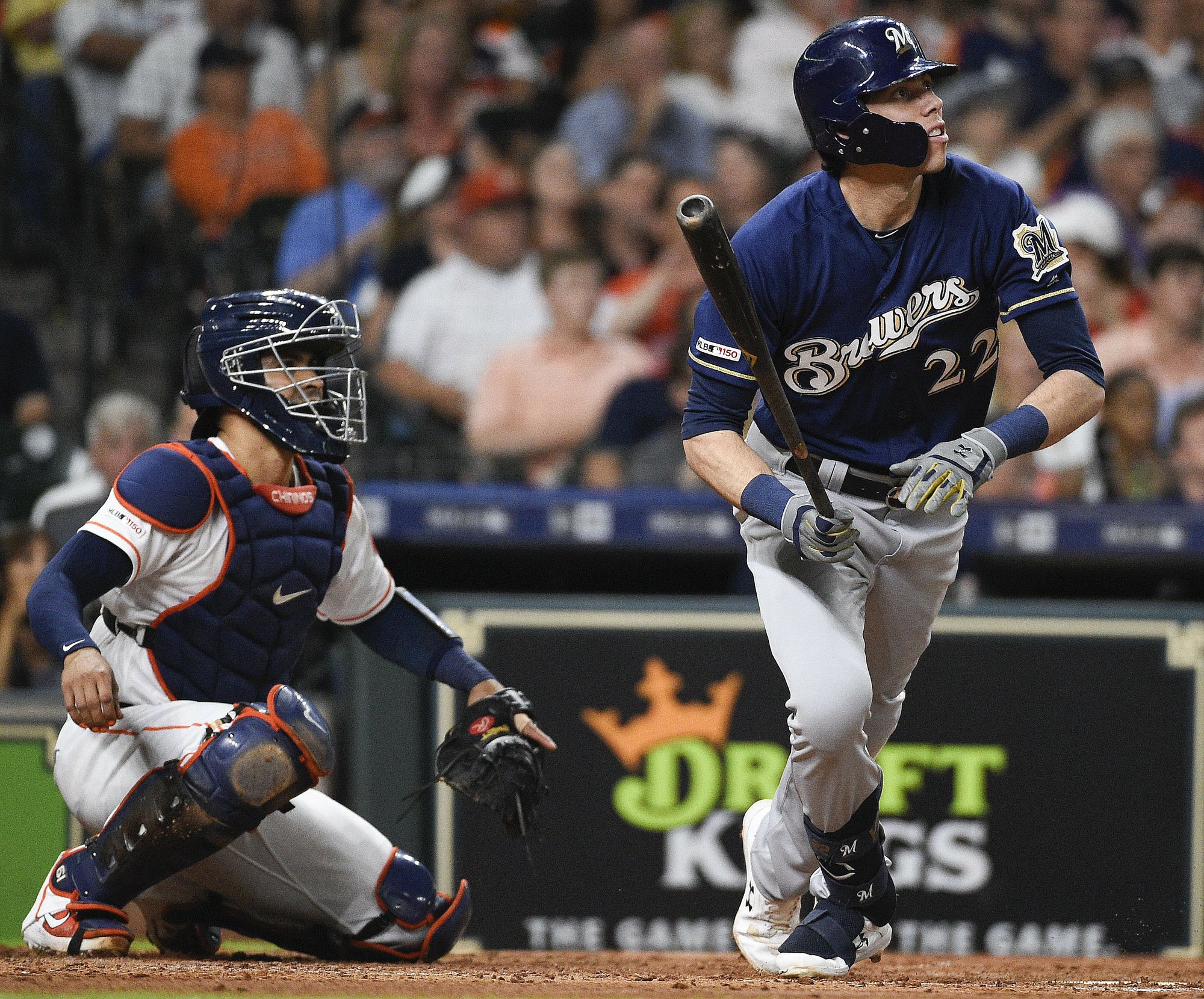 Injured Yelich still in the hunt for batting title