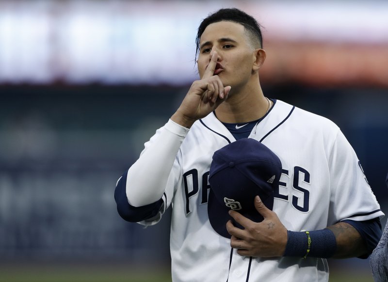 Machado leads Padres against the Brewers following 4-hit game